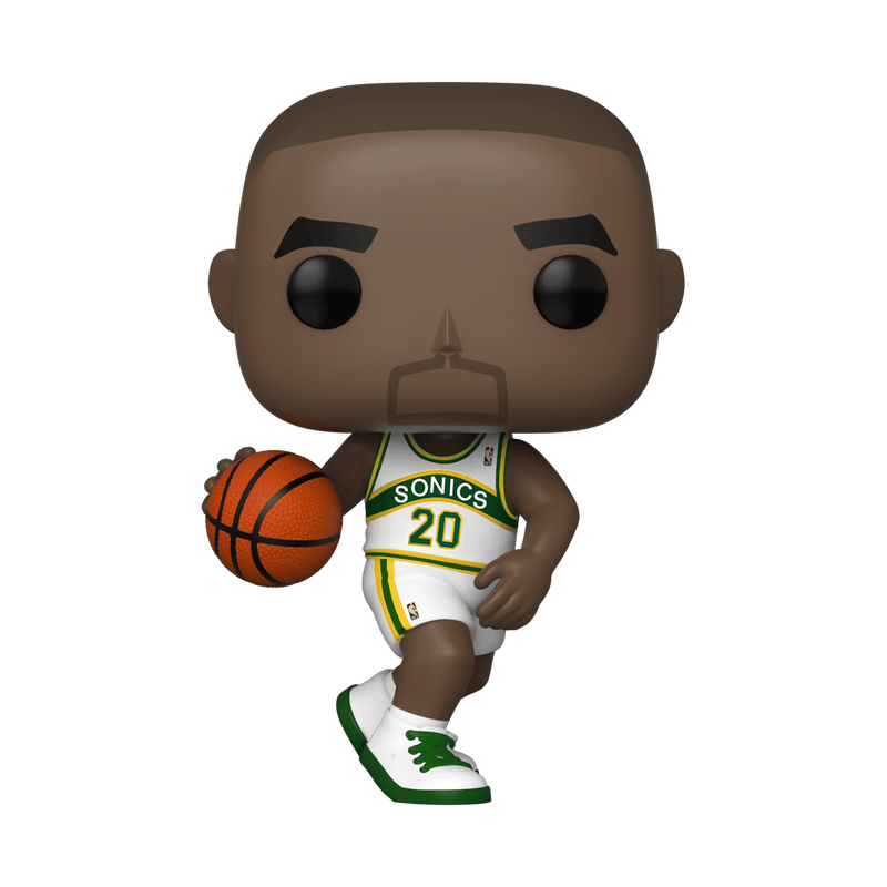 Funko Pop NBA Seattle SuperSonics Gary Payton number 80 boxed figure