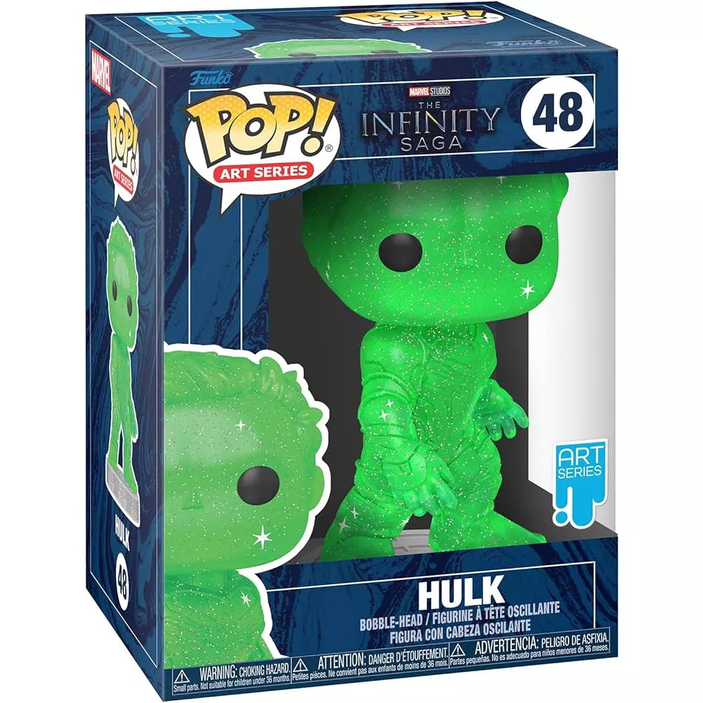 Funko Pop! Marvel: Hulk (Art Series) #48 (Hard Stack Included)