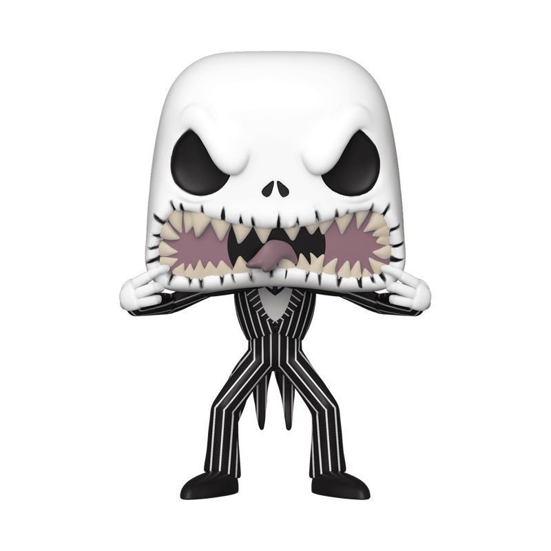 Funko Pop The Nightmare Before Christmas Jack Skellington Scary Face number 808 in box
