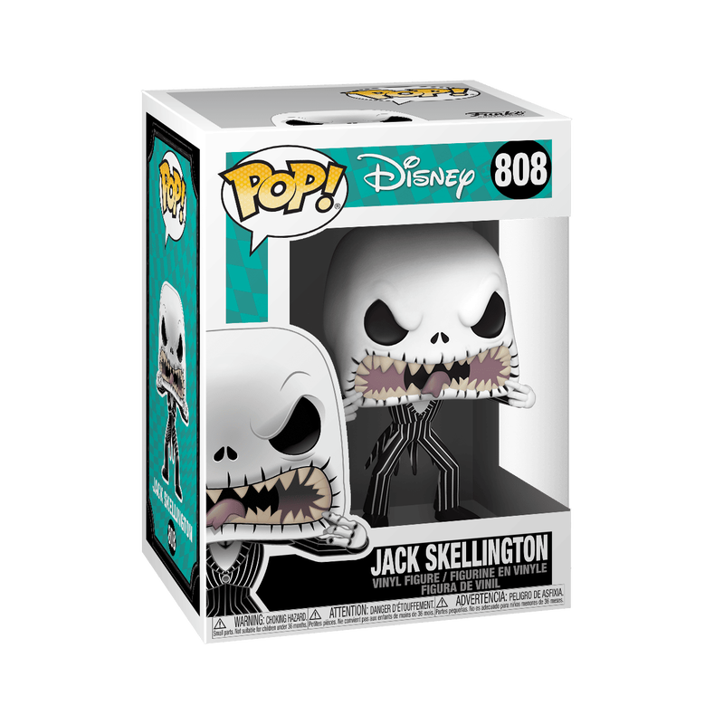 Funko Pop! The Nightmare Before Christmas: Jack Skellington (Scary Face) #808