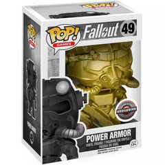 Funko Pop! Fallout: Power Armor Gold (GameStop Exclusive) #49