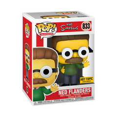 Funko Pop The Simpsons Ned Flanders Hot Topic Exclusive #833