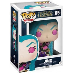 Funko Pop League of Legends Jinx number 05 boxed figure