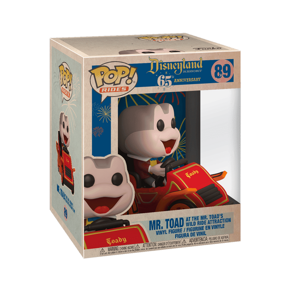 Funko Pop! Disneyland: Mr. Toad at the Mr. Toad's Wild Ride Attraction (65th Anniversary) #89