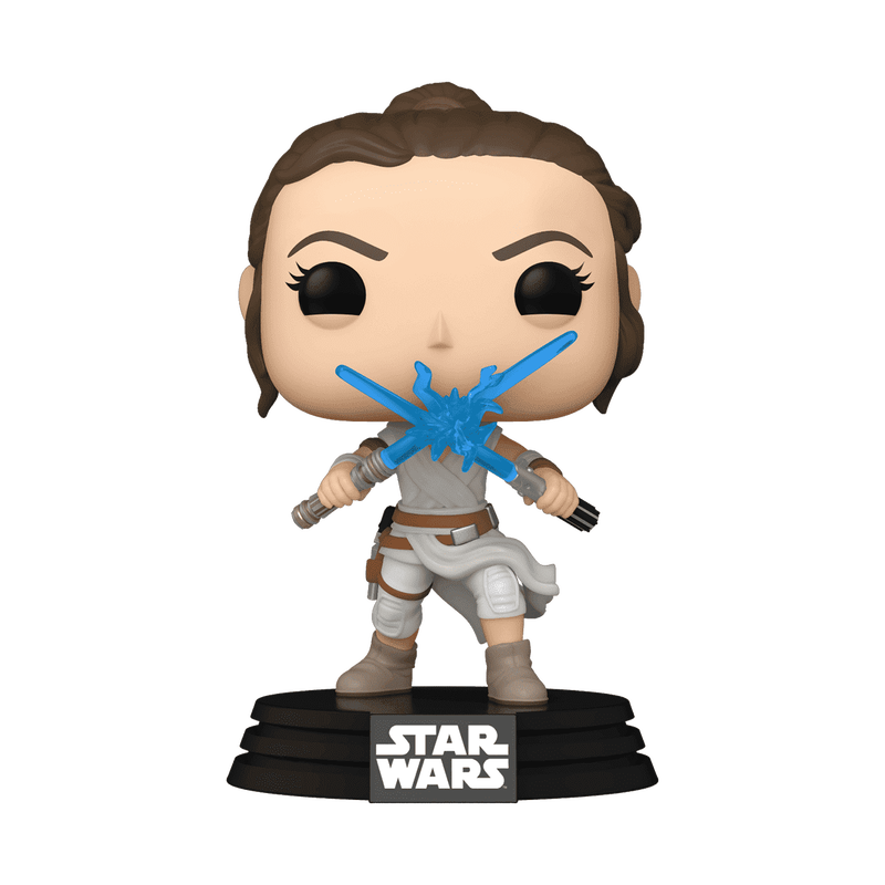 Funko Pop Star Wars Rey two lightsabers 434