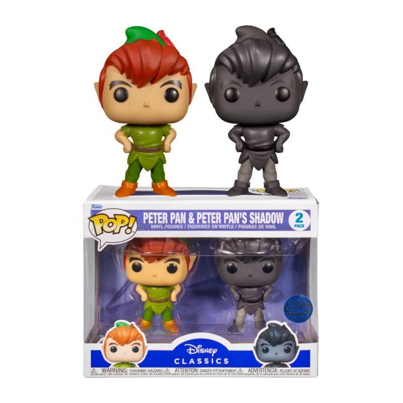 Funko Pop! Peter Pan: Peter Pan & Peter Pan's Shadow (Special Edition) 2-Pack