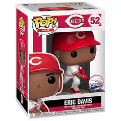 Funko Pop Eric Davis Great American Ball Park Exclusive number 52 boxed figure