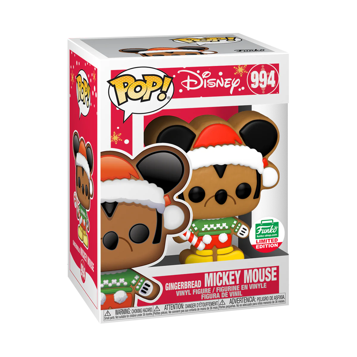 Funko Pop! Gingerbread Mickey Mouse (Limited Edition) #994