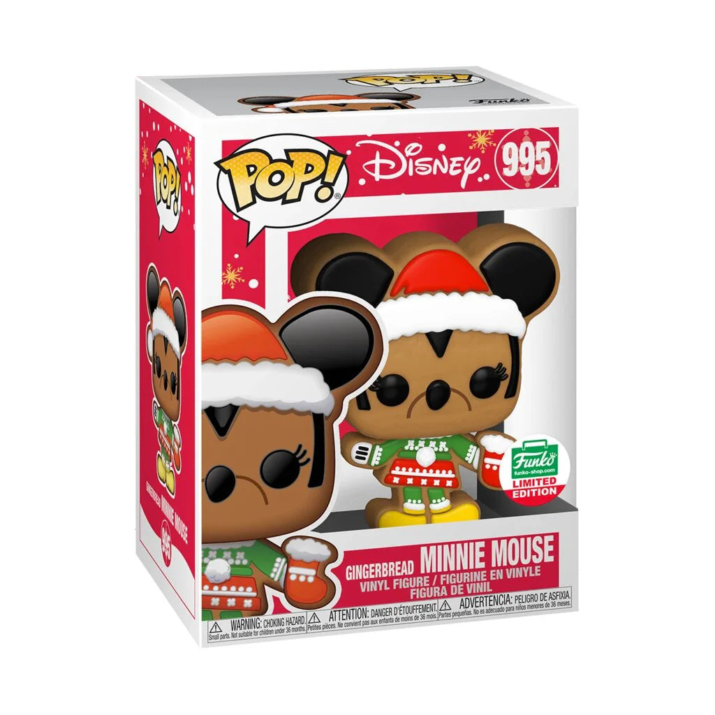 Funko Pop! Gingerbread Minnie Mouse (Limited Edition) #995