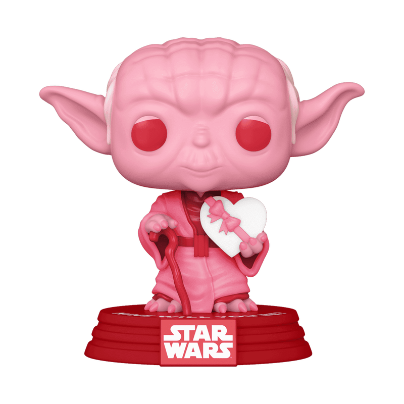 Funko Pop Star Wars Yoda Valentine number 421