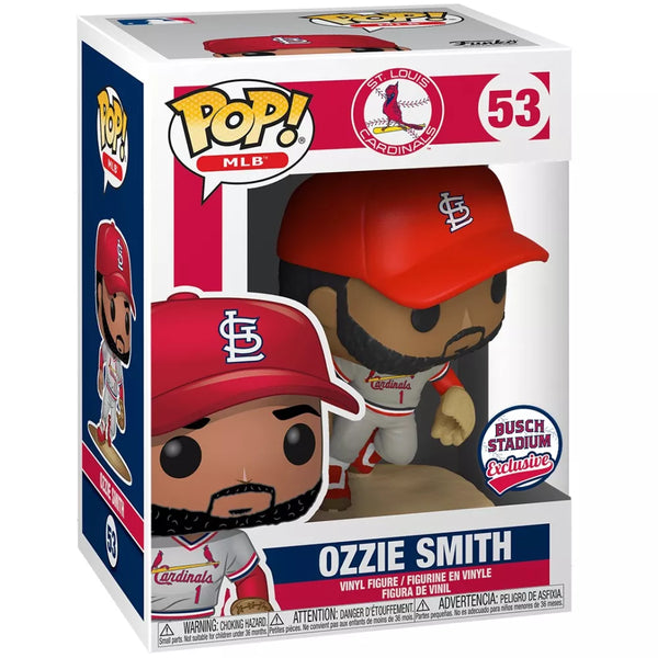 Funko Pop Ozzie Smith Busch Stadium Exclusive number 53 boxed figure