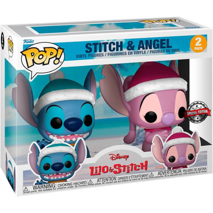 Funko Pop! Lilo & Stitch: Stitch & Angel (Special Edition) 2-Pack
