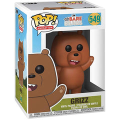 Funko Pop! We Bare Bears: Grizz #549 boxed