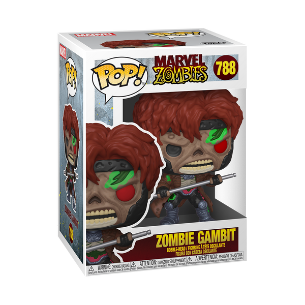 Funko Pop Marvel Zombies Zombie Gambit 788 boxed