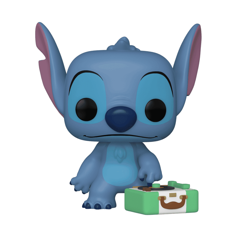 Funko Pop! Lilo & Stitch: Stitch with Record Player (Funko Exclusive) #1048 in original retail box