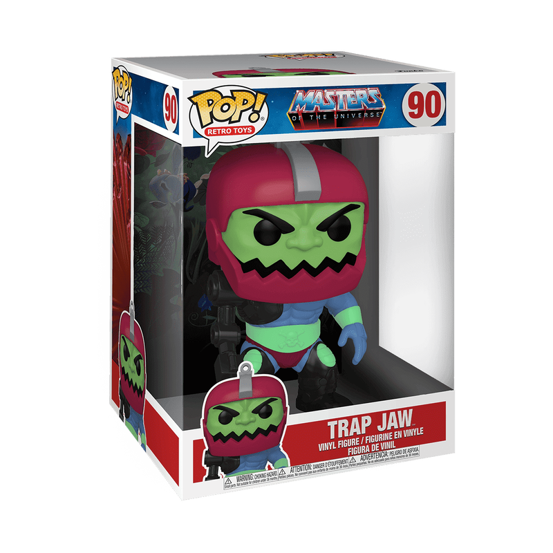 Funko Pop! Jumbo Masters of the Universe Trap Jaw number 90