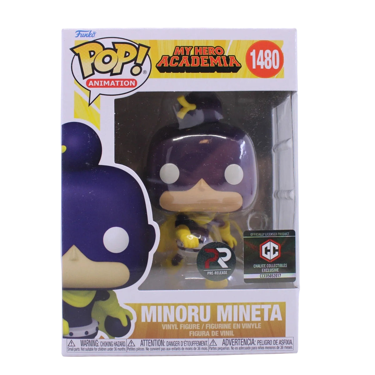 Funko Pop! My Hero Academia: Minoru Mineta (Pre-Release)(Chalice Collectibles) #1480
