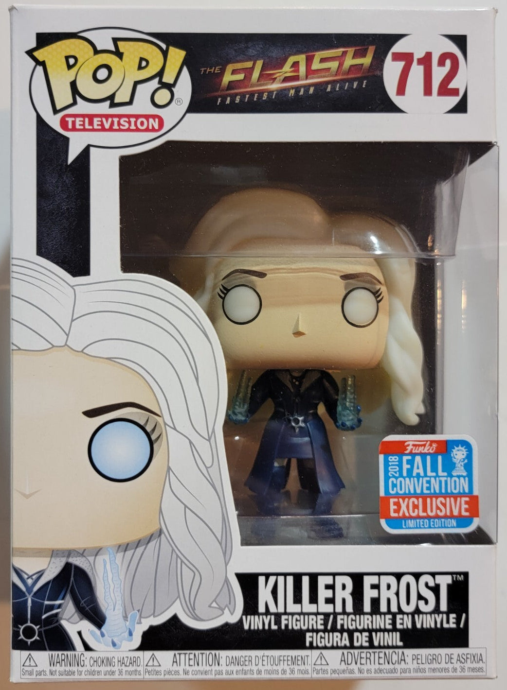 Funko Pop! The Flash: Killer Frost (2018 Fall Convention Exclusive) #712 (180815)