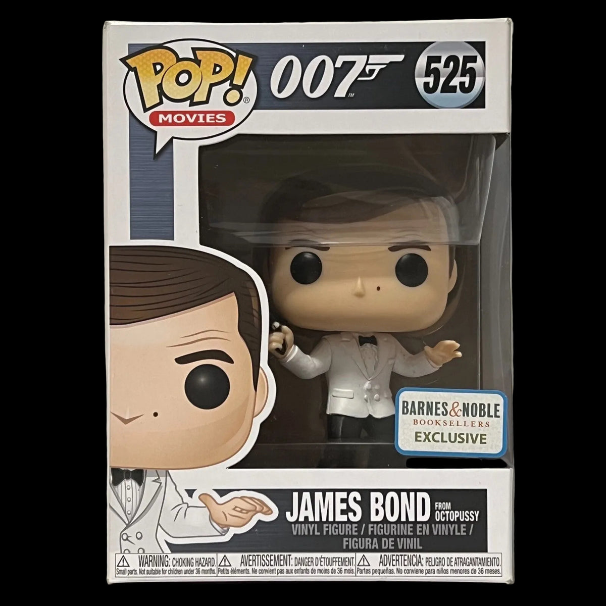 Funko Pop! James Bond 007: James Bond from Octopussy (Barnes & Noble Exclusive) #525