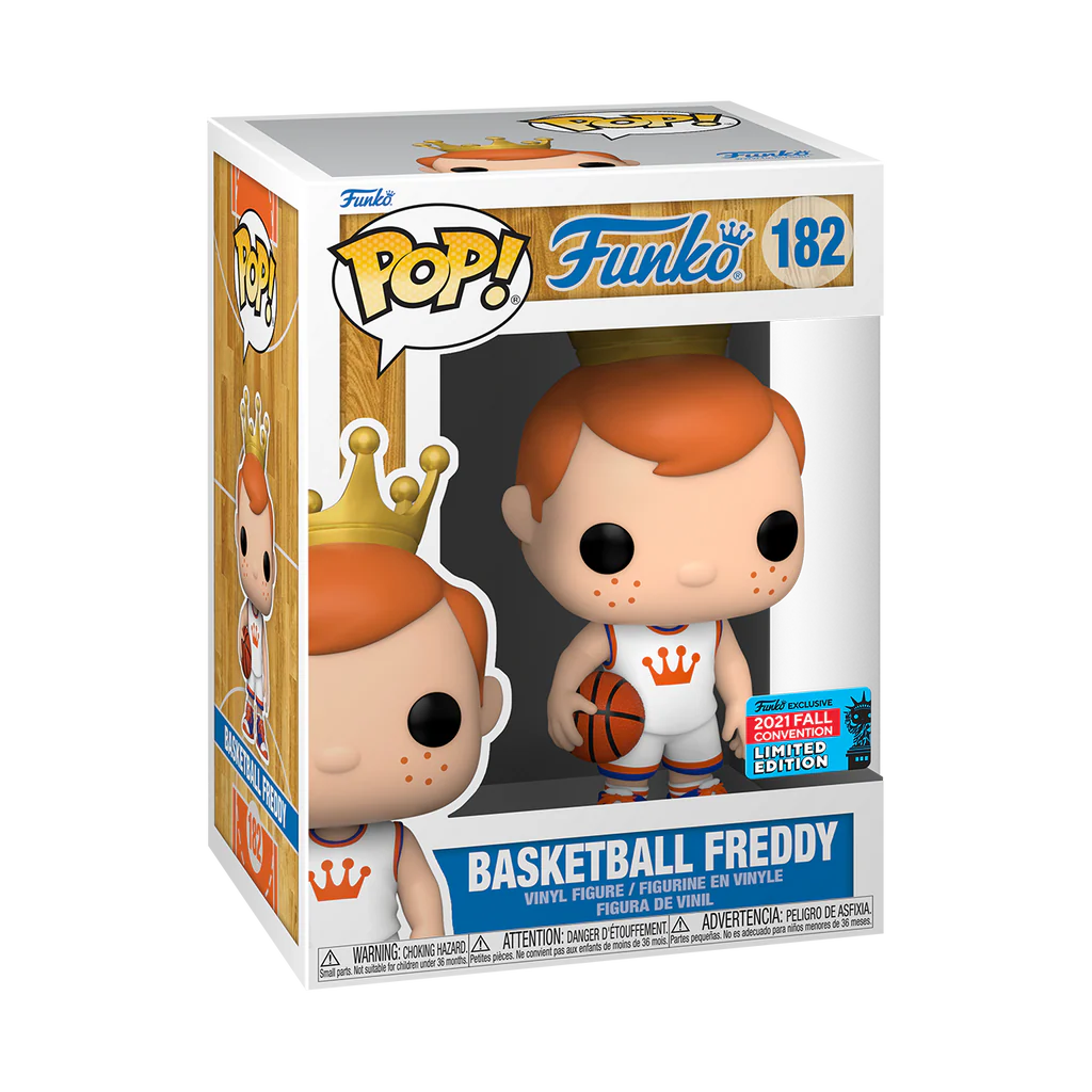 Funko Pop! Basketball Freddy (2021 Fall Convention) #182