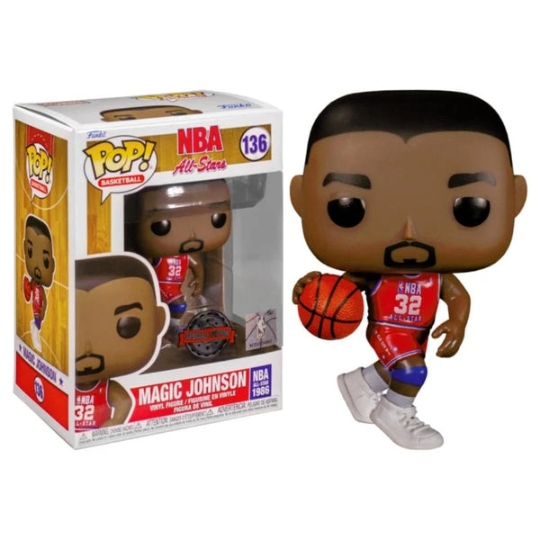 Funko Pop! NBA All-Stars: Magic Johnson (Special Edition) #136