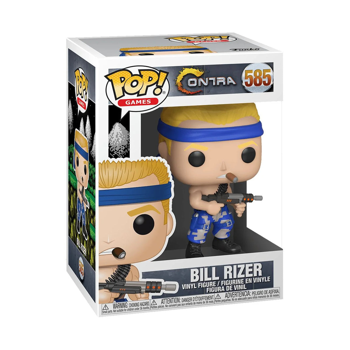 Funko Pop! Contra: Bill Rizer #585