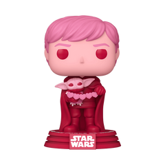 Funko Pop Star Wars Luke Skywalker with Grogu Valentine number 494