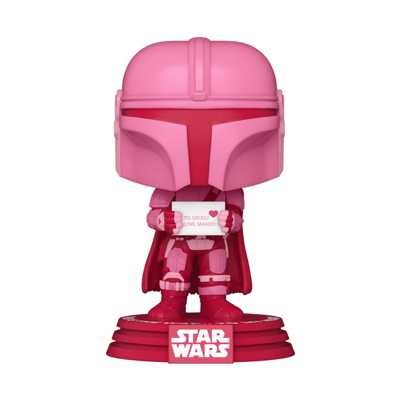 Funko Pop Star Wars The Mandalorian Valentine number 495