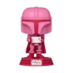Funko Pop Star Wars The Mandalorian Valentine number 495