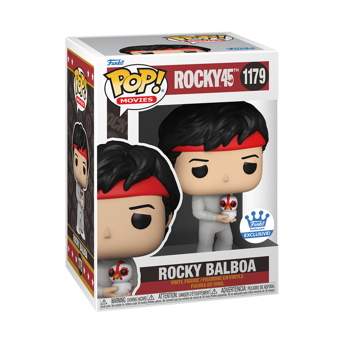 Rocky Balboa with Chicken Funko Exclusive #1179 with retail box