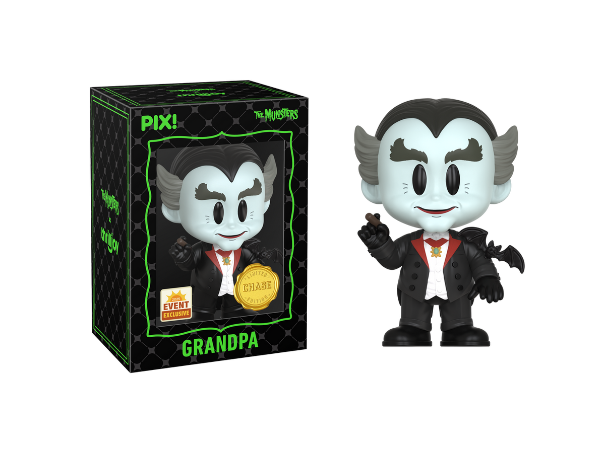 ThrillJoy PIX! The Munsters: Grandpa (2025 Event Exclusive) (Limited Chase Edition) boxed collectible