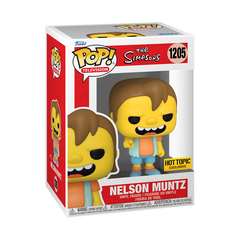 Funko Pop The Simpsons Nelson Muntz Hot Topic Exclusive #1205