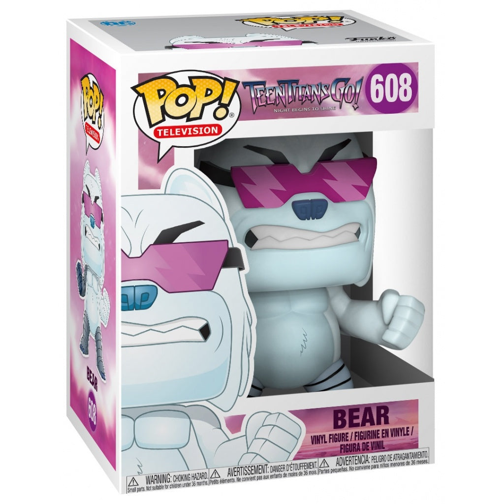 Funko Pop! Teen Titans Go CeeLo Bear #608 boxed figure