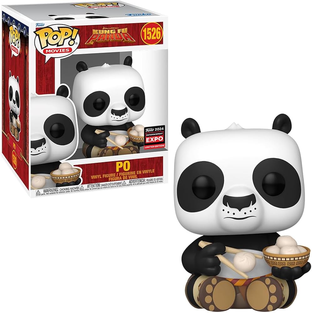 Funko Pop! Kung Fu Panda: Po (2024 Entertainment Expo) #1526