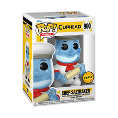 Funko Pop! Cuphead Chef Saltbaker Chase #900 boxed figure