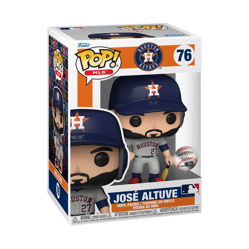 Funko Pop! MLB Houston Astros: José Altuve #76 in retail box