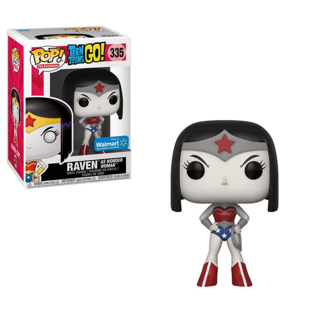 Funko Pop! Teen Titans Go!: Raven as Wonder Woman (Grayscale) (Walmart Exclusive) #335