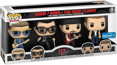 Funko Pop! Rocks: U2 – Adam / Bono / The Edge / Larry (Walmart Exclusive) [4-Pack]
