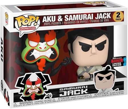 Funko Pop! Samurai Jack: Aku & Samurai Jack (2019 Fall Convention) 2-Pack