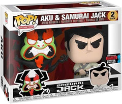 Funko Pop! Samurai Jack: Aku & Samurai Jack (2019 Fall Convention) 2-Pack