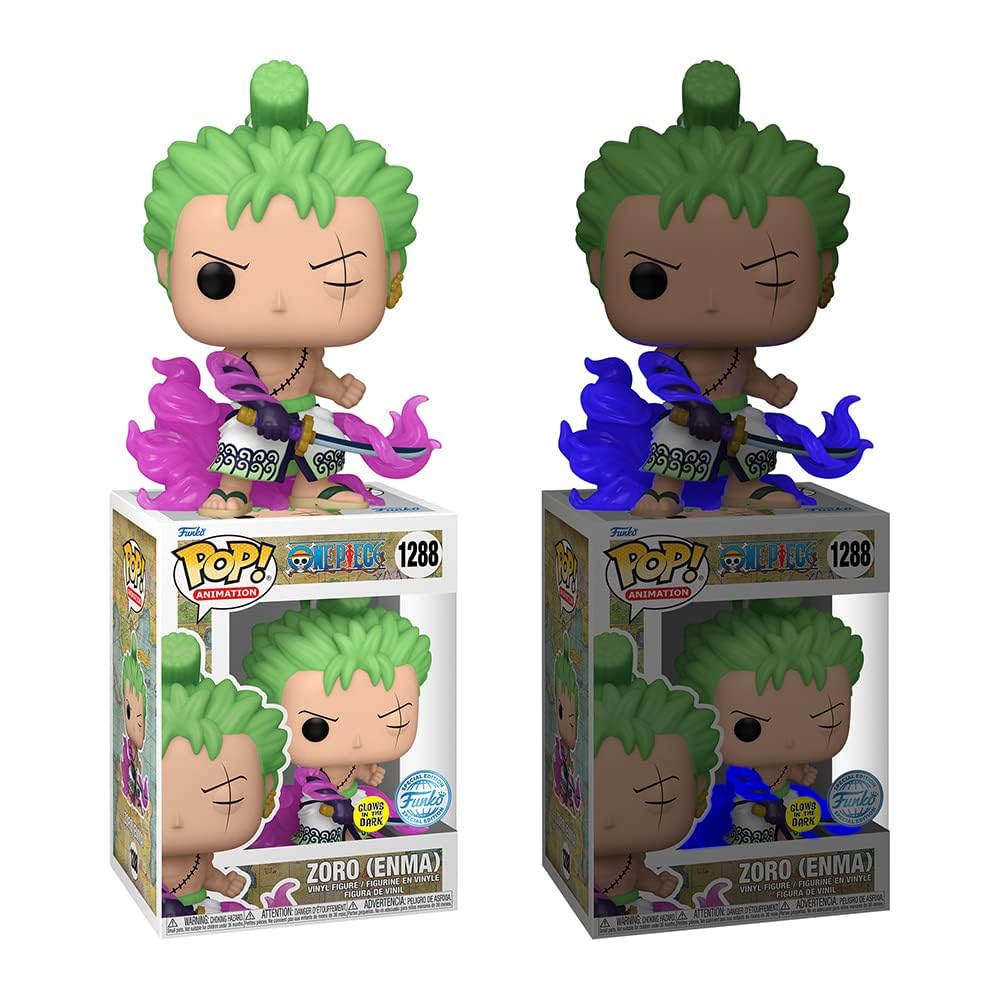 Funko Pop! One Piece: Zoro (Enma) (Glow) (Funko Exclusive) #1288