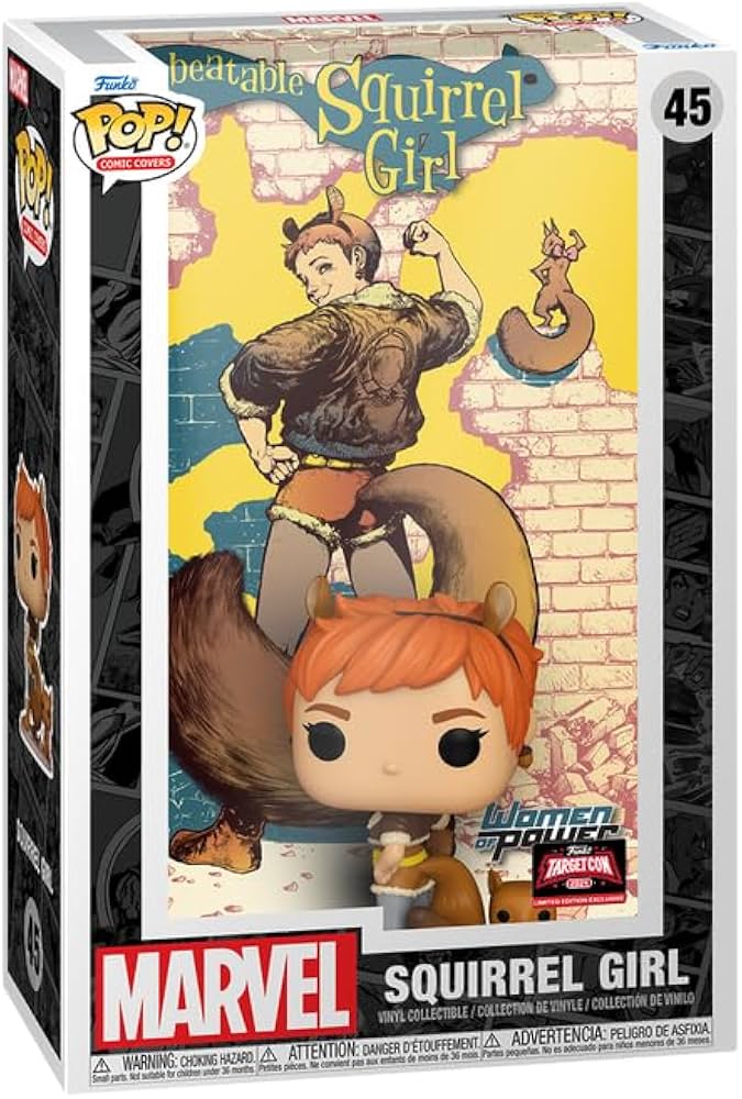 Funko Pop! Marvel: Squirrel Girl (2024 TargetCon Exclusive) Comic Cover #45 (Box Damage)