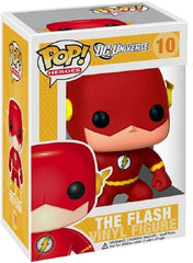 Funko Pop! DC Universe: The Flash (Yellow Box) #10 (Small Rip on Top Corner) OG Release