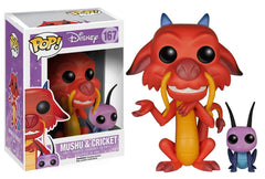 Funko Pop! Mushu & Cricket #167 (Box Damage)