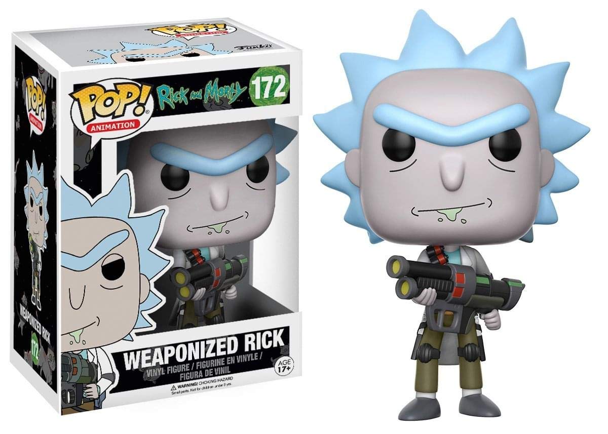Funko Pop! Rick and Morty: Weaponized Rick #172
