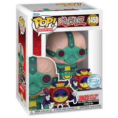 Funko Pop! Yu-Gi-Oh!: Jinzo with Time Wizard (Funko Special Edition) #1458 (Small Rip on Bottom Corner)