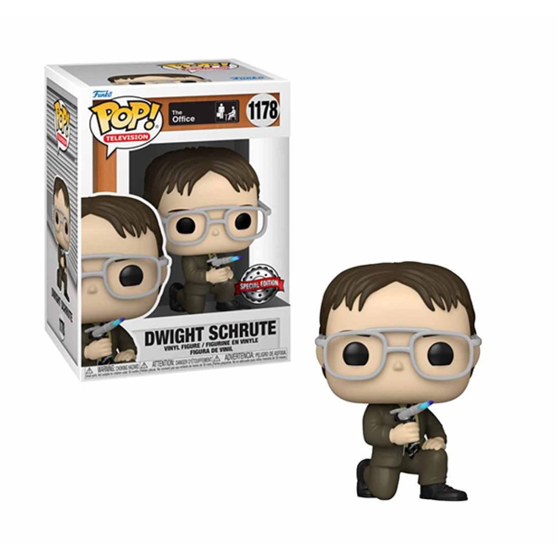 Funko Pop! The Office: Dwight Schrute with Blow Torch (Special Edition) #1178