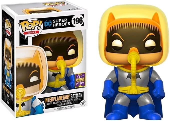 Funko Pop! DC Super Heroes: Interplanetary Batman (2017 Summer Convention) #196