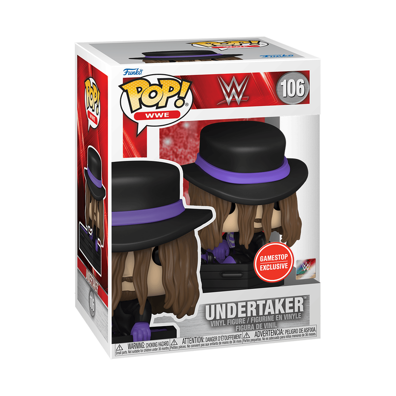 Funko Pop Undertaker 106 GameStop Exclusive