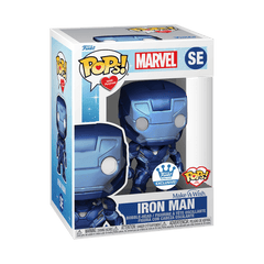 Funko Pop Marvel Make A Wish Iron Man metallic Funko Limited Edition Exclusive SE
